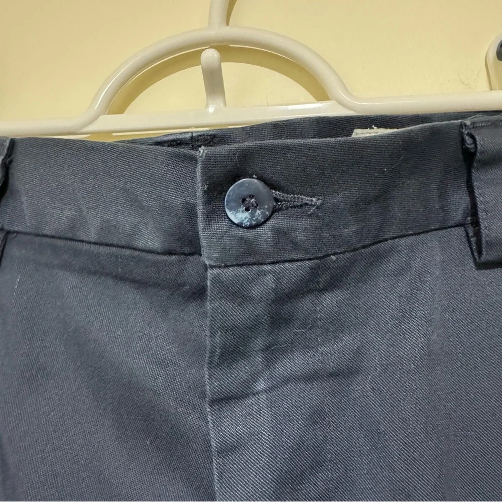 Men’s Tilley’s Brand Navy Colour Vintage 90’s Dressy Work Office Pants Size 36 - Picture 5 of 16